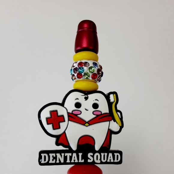 Bundle Of 5 Dental Beadable Ink Pens - Picture 5 of 7